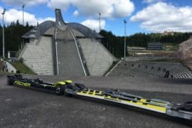 Roller ski test: Fisher Carbonlite classic vs Swenor Fibreglass